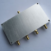300-400MHz 4 Way Power Divider