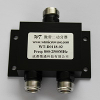 800-2500MHz 2 Way Power Divider