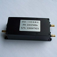 2401-2423MHz filtrera Dubbel Power Divider-modul