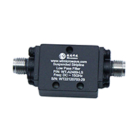 DC-15GHz中断されたストリップラインローパスフィルター