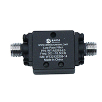 DC-18.5GHz中断されたストリップラインローパスフィルター